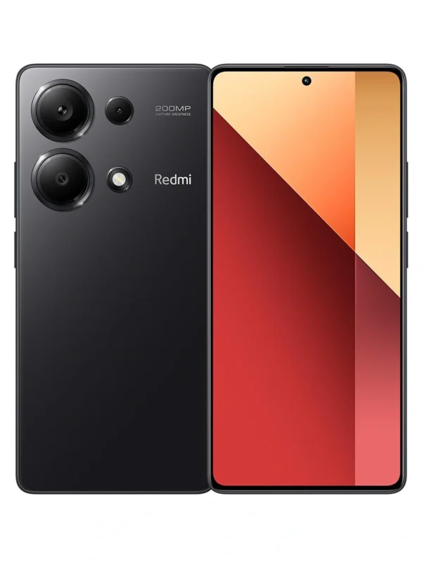 Xiaomi Redmi Note 13 Pro 4G smartphone in Midnight Black color